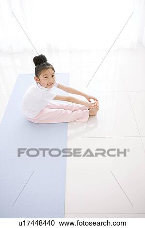 Girl Stretching View Large Photo Image Stock Image - Girl Stretching. Fotosearch