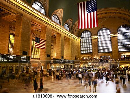 Grand central station, NYC, New York, USA View Large Photo Image Stock Photo - Grand central station, NYC, New York, USA. Fotosearch