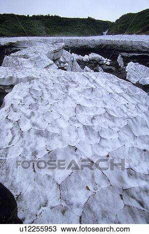 Stock Image - Ice Floes. Fotosearch