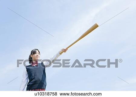 Junior High School Student Playing Baseball View Large Photo Image Stock Photo - Junior High School Student Playing Baseball. Fotosearch