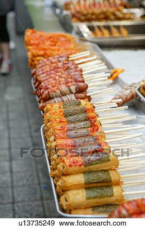 Korean Take Out Food View Large Photo Image Stock Photo - Korean Take Out Food. Fotosearch