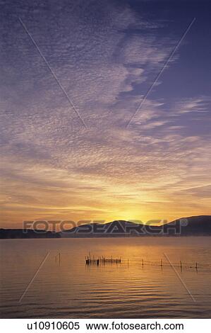 Stock Photography - Lake at Dawn. Fotosearch