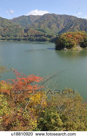 Lake Ikari-ko, Tochigi Prefecture, Honshu, Japan View Large Photo Image Stock Image - Lake Ikari-ko, Tochigi Prefecture, Honshu, Japan. Fotosearch