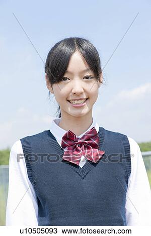Portrait of Schoolgirl View Large Photo Image Stock Image - Portrait of Schoolgirl. Fotosearch