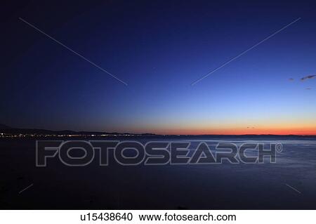 Stock Image - Sea at Twilight. Fotosearch
