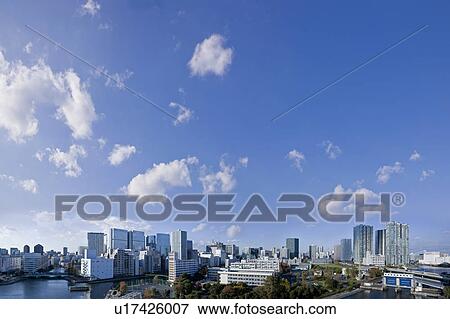 Shinagawa Skyline View Large Photo Image Stock Photo - Shinagawa Skyline. Fotosearch