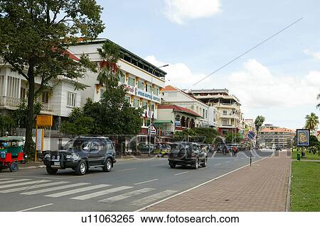 Sisowath Quay View Large Photo Image Stock Photography - Sisowath Quay. Fotosearch