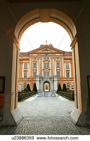 Stift Melk View Large Photo Image Stock Photo - Stift Melk. Fotosearch