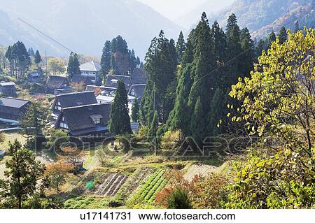 Stock Image - Suganuma Village. Fotosearch