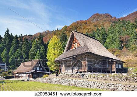 Stock Image - Suganuma Village. Fotosearch