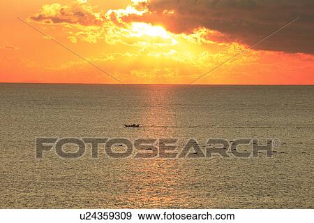 Sunrise Over Sea View Large Photo Image Stock Photo - Sunrise Over Sea. Fotosearch