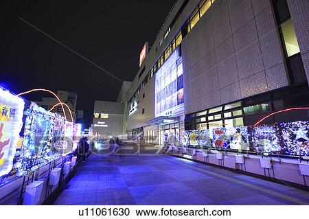 Stock Image - Takasaki pageant of starlight. Fotosearch