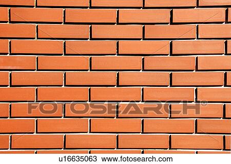 Stock Image - Textured Brick Wall. Fotosearch