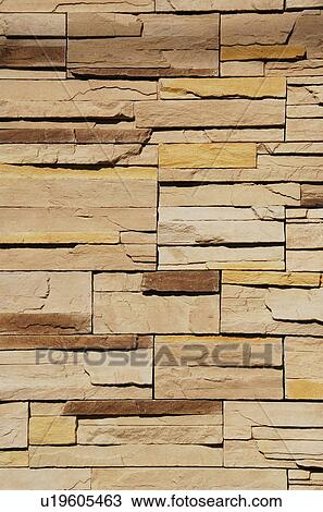 Stock Image - Textured Rough Wall. Fotosearch