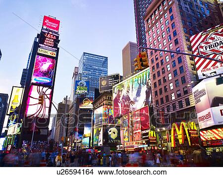 Picture - Times Square, NYC, New York, USA. Fotosearch