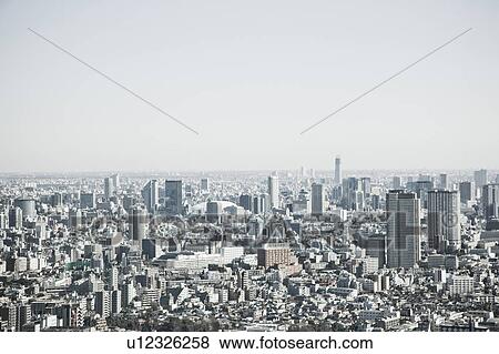 Tokyo View Large Photo Image Stock Photo - Tokyo. Fotosearch