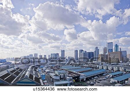 Stock Photograph - Tsukiji Market. Fotosearch