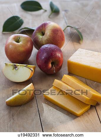 Cheese and apples View Large Photo Image Stock Image - Cheese and apples. Fotosearch
