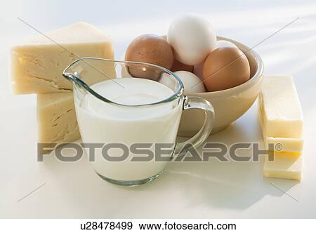 Diary products View Large Photo Image Stock Photo - Diary products. Fotosearch