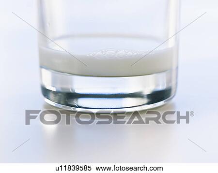 Stock Photography - Glass with milk. Fotosearch