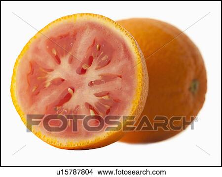 Picture - Mixture of orange and tomato. Fotosearch