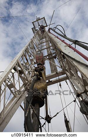 Oil drill on rig View Large Photo Image Stock Image - Oil drill on rig. Fotosearch