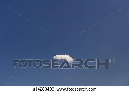 Single cloud in blue sky View Large Photo Image Stock Image - Single cloud in blue sky. Fotosearch
