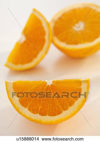 Picture - Sliced orange. Fotosearch