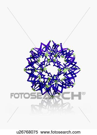 Stock Photography - Studio shot of molecular model. Fotosearch