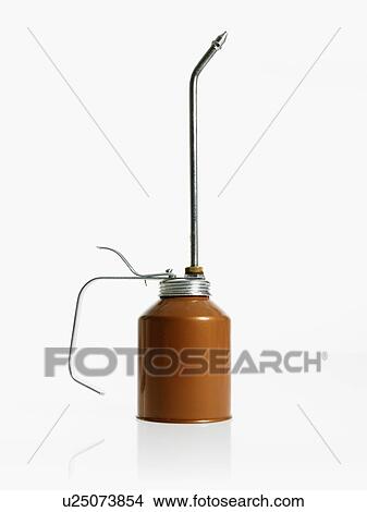 Studio shot of oil can View Large Photo Image Picture - Studio shot of oil can. Fotosearch