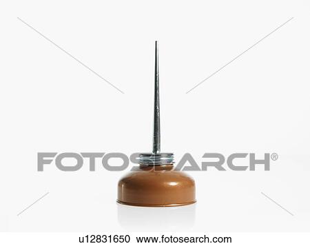 Studio shot of oil can View Large Photo Image Stock Image - Studio shot of oil can. Fotosearch