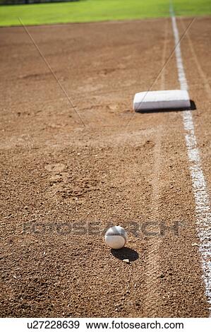 USA, California, Ladera Ranch, baseball diamond View Large Photo Image Stock Photo - USA, California, Ladera Ranch, baseball diamond. Fotosearch