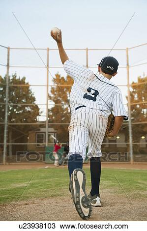 USA, California, Ladera Ranch, boy (10-11) playing baseball View Large Photo Image Stock Image - USA, California, Ladera Ranch, boy (10-11) playing baseball. Fotosearch
