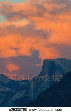 USA, California, Mariposa County, Half dome in Yosemite Valley View Large Photo Image Stock Photo - USA, California, Mariposa County, Half dome in Yosemite Valley. Fotosearch