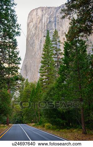 USA, California, Yosemite National Park, El Capitan View Large Photo Image Stock Image - USA, California, Yosemite National Park, El Capitan. Fotosearch