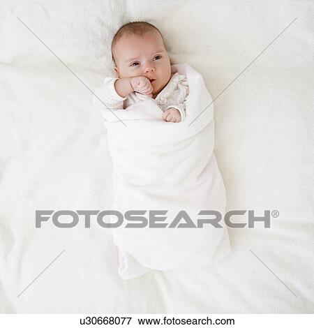 USA, New Jersey, Jersey City, Baby girl (2-5 months) portrait View Large Photo Image Stock Photo - USA, New Jersey, Jersey City, Baby girl (2-5 months) portrait. Fotosearch