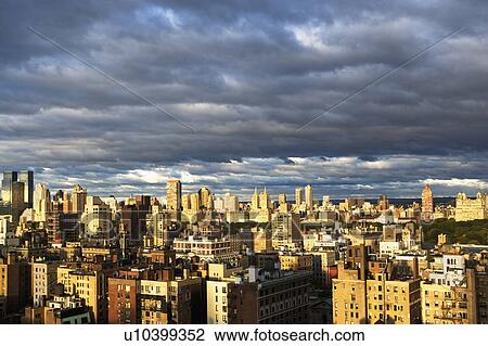 USA, New York City, Manhattan skyline View Large Photo Image Stock Image - USA, New York City, Manhattan skyline. Fotosearch