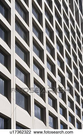 USA, New York City, Manhattan, skyscraper facade View Large Photo Image Stock Image - USA, New York City, Manhattan, skyscraper facade. Fotosearch