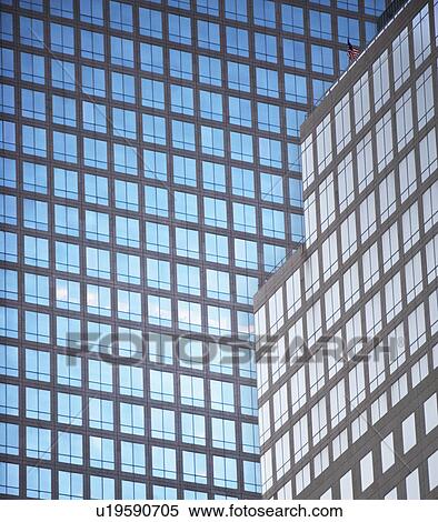 USA, New York City, skyscraper facade View Large Photo Image Stock Photography - USA, New York City, skyscraper facade. Fotosearch