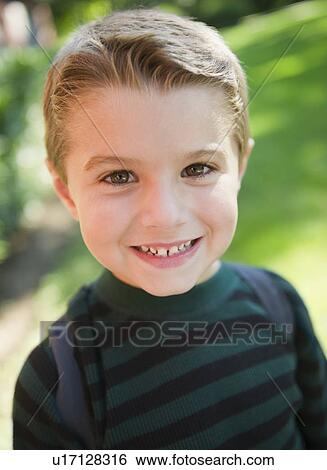 USA, New York, Flanders, Cheerful boy (4-5) portrait View Large Photo Image Stock Photograph - USA, New York, Flanders, Cheerful boy (4-5) portrait. Fotosearch