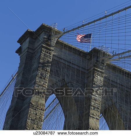 USA, New York, New York City, Brooklyn Bridge View Large Photo Image Stock Photo - USA, New York, New York City, Brooklyn Bridge. Fotosearch
