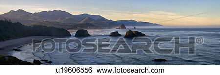 Stock Photograph - USA, Oregon, Cannon Beach. Fotosearch