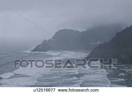 Stock Photo - USA, Oregon, Heceta Head. Fotosearch