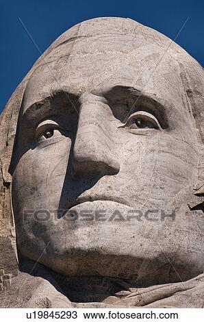 USA, South Dakota, George Washington on Mt Rushmore National Monument View Large Photo Image Stock Image - USA, South Dakota, George Washington on Mt Rushmore National Monument. Fotosearch