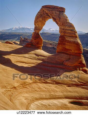 USA, Utah, Delicate Arch View Large Photo Image Stock Photo - USA, Utah, Delicate Arch. Fotosearch