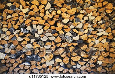 USA, Vermont, stack of firewood View Large Photo Image Stock Photography - USA, Vermont, stack of firewood. Fotosearch
