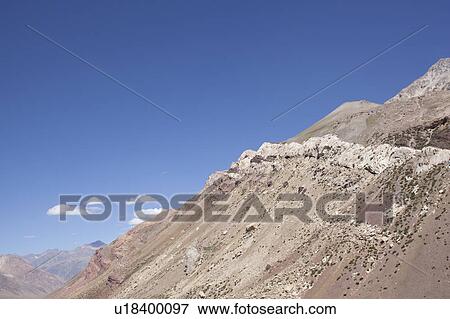 Stock Photo - Andes Mountain Range Cliff Nature. Fotosearch