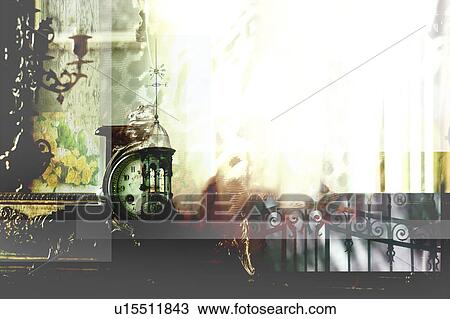 Stock Image - Antiques Collection. Fotosearch