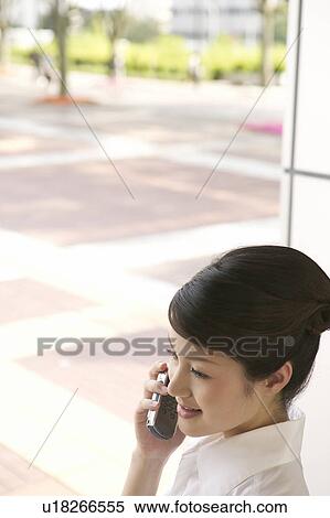Businesswoman on Phone View Large Photo Image Stock Photography - Businesswoman on Phone. Fotosearch