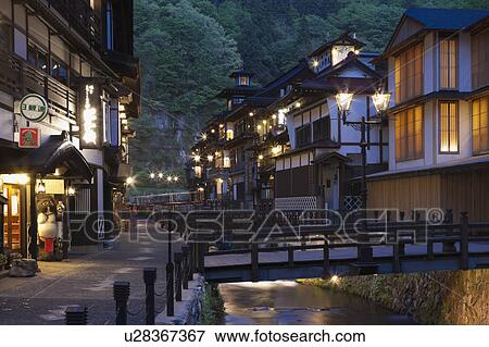 Stock Photo - Cityscape Architecture Japanese Culture Bridge. Fotosearch
